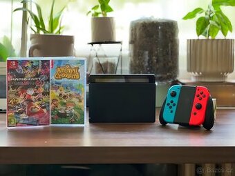 Nintendo Switch - Neon Red&Blue Joy-Con