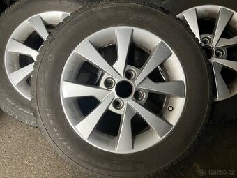 Alu citigo Škoda 14 4x100 celoroční zánovní pneu