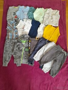 Mix oblečení na jaro/léto, vel.80