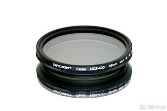 K&F Concept Fader ND filtr 2-400 55mm NEPOUŽITÝ