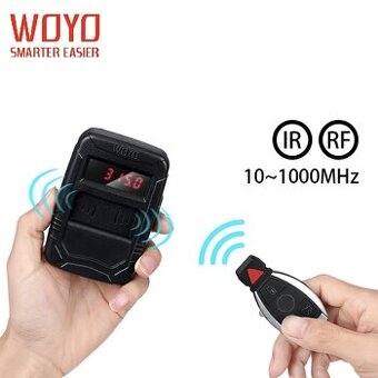 Woyo tester autoklučů a dálkových ovladačů od pohonů