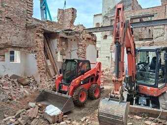 Zemní práce / demolice – ručně i bagrem, nástup ihned