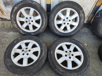 17"zimní alu sada 5x114 origo Honda CRV mk4 mk3 225/65