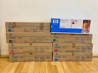 Originální zabalené tonery Konica Minolta TN314 (C, K, M, Y)