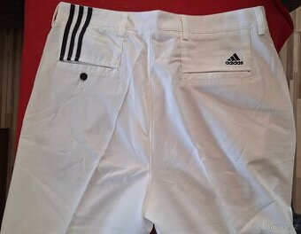 Prodám pánské golfové kalhoty ADIDAS, bílé, 36/32