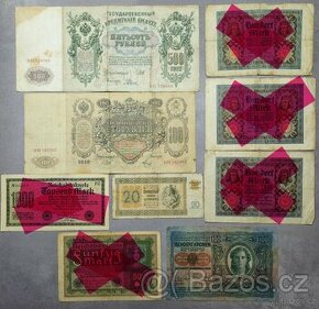 

Staré Bankovky (Rakousko,Madarsko, Rusko)