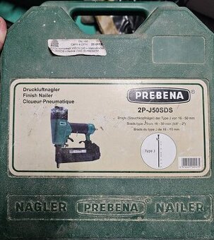 Hřebíkovačka pneumatická