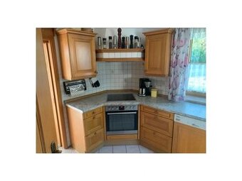 Dubová kuchyňská linka se spotřebiči ,5318