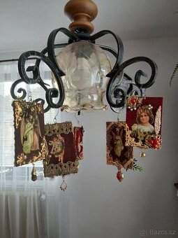 Vánoční oboustranné ozdoby na zavěšení