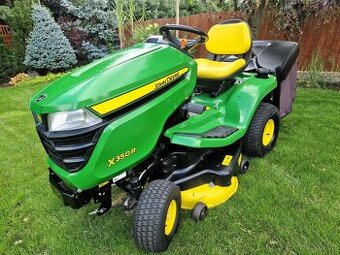 Zahradni Traktor sekačka JOHN DEERE X350 R - skvělý stav