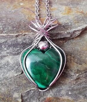 náhrdelník Malachit