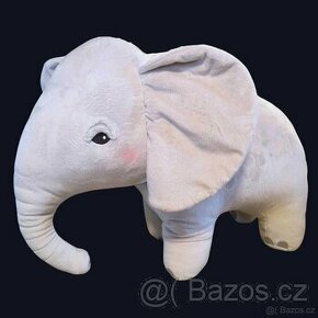 Velký plyšový tulivý slon, 60 cm