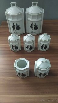 starožitný porcelánový set