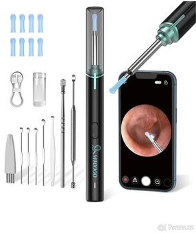 Odstraňovač ušního mazu VITCOCO /HD kamera/6xLED