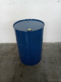 Plechový kovový sud 200 l bez deklu - více ks pěkné. - 1