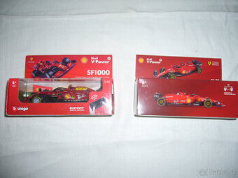 Nové sběratelské Ferrari Racing F1-75 a SF100 Shell  BT/RC