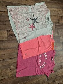 3x dívčí tričko kr.rukáv vel. 152