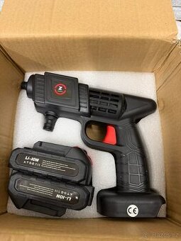 (623) Aku přenosná tlaková myčka 21V – wapka na auto