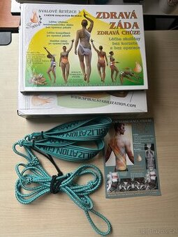 MUDr. Smíšek SM cvičební set - kniha + lano (NOVÉ)