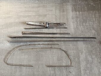 Chromové lišty Tatra 603