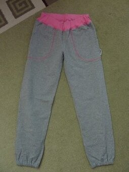Dívčí tepláky vel. 152 šedé