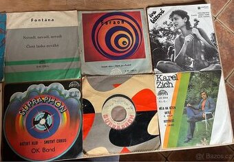 Malé LP desky ruzne druhy