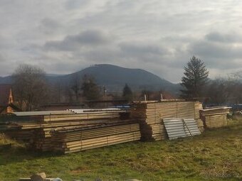 Krov, vazba, střešní trámy, latě, záklop- SMRK