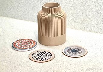 Stylová japonská váza 16cm , design