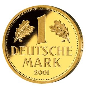 Zlatá mince 1 Deutsche Mark Goldmark 2001 12 g
