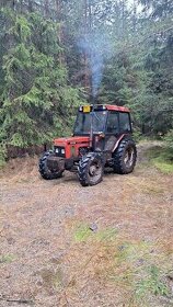 Pásová vyvážečka a traktor - 1