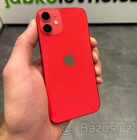 iPhone 12 mini 64GB RED - Faktura, 12 měsíců záruka - 1