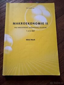 Makroekonomie II Miloš Mach - 1