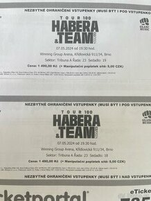 Habera & TEAM TOUR 100 brno 7.5.