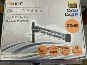 Venkovní anténa Solight HN55-LTE, DVB-T, DVB-T2