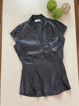 Kovový lesk halenka, vel S/M, Orsay
