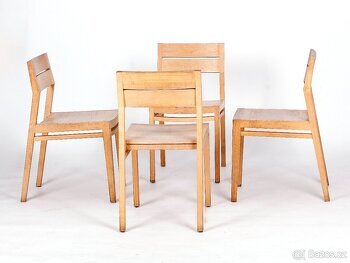 Restaurační židle , zakázková výroba, dub, 10 ks