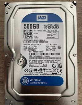 HDD Western Digital 500 GB