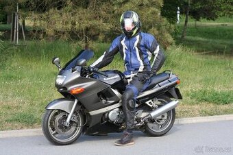 Dvoudílná kožená kombinéza na motorku NAZRAN - vel XXL