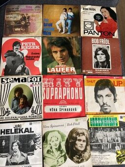 Různé vinylové desky - SP (menší)