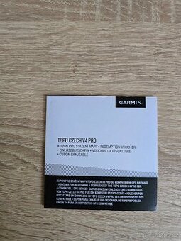 Garmin TOPO Czech V4 PRO Voucher (topograficke mapy)