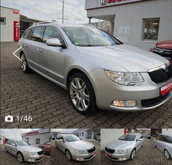 Superb 3.6 náhradní d. , Xenon superb 2 levý (řidič)