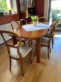 Židle Biedermeier po renovaci