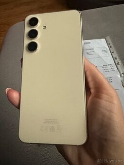 Samsung s24, 128gb, žlutý