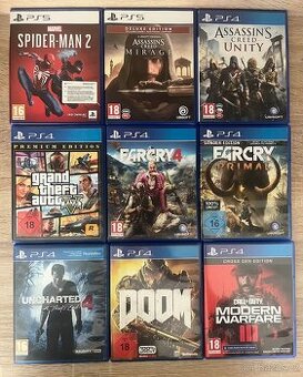 PlayStation 4/5 hry