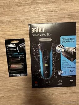 Holící strojek Braun SERIES 3 3040S + náhradní hlavice