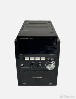 Panasonic 125W Hi-Fi, CD přehrávač, Kazetový přehrávač