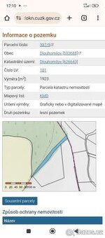 Dlouhomilov 1,463m2 - 1