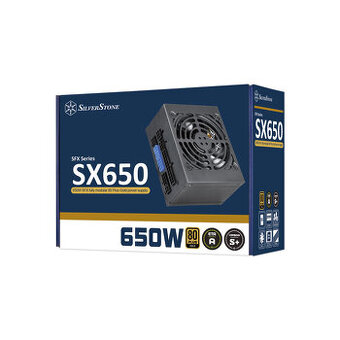 SilverStone SX650-G (formát SFX, 650 W, 80+ Gold) - NOVÉ