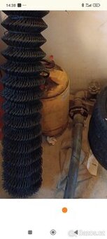 Poplastované pletivo šedé