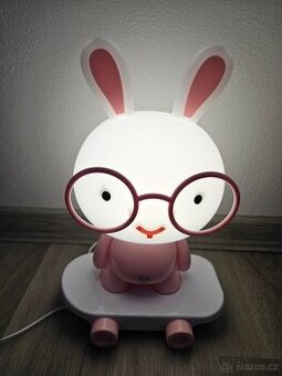 Dětská stolní lampička skate králík